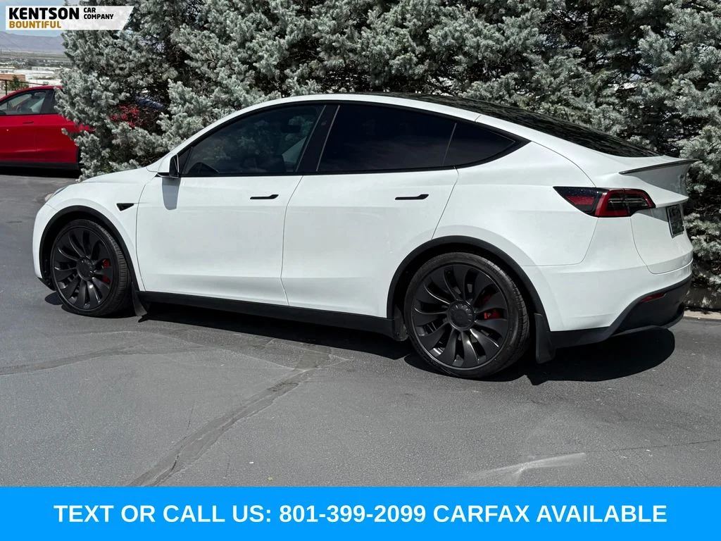 Used 2023 White Tesla Performance image 5