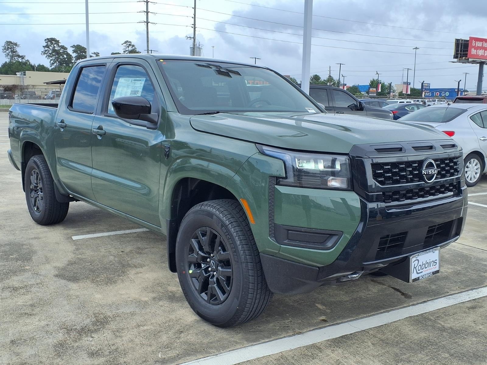 2026 Nissan Frontier SV Green at Robbins Nissan