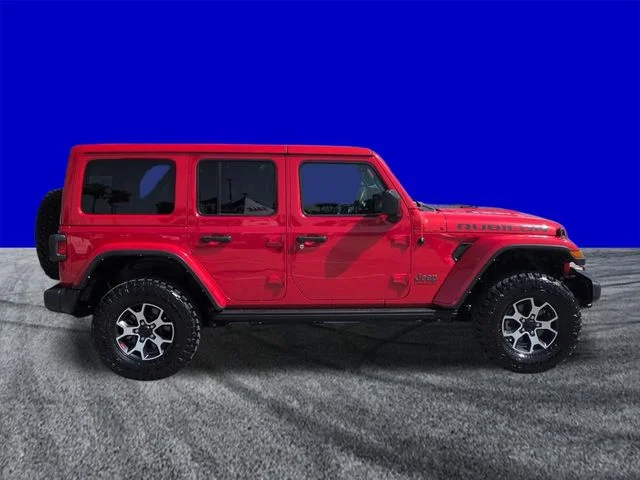 Certified Used 2023 Firecracker Red Clearcoat Jeep Rubicon image 3