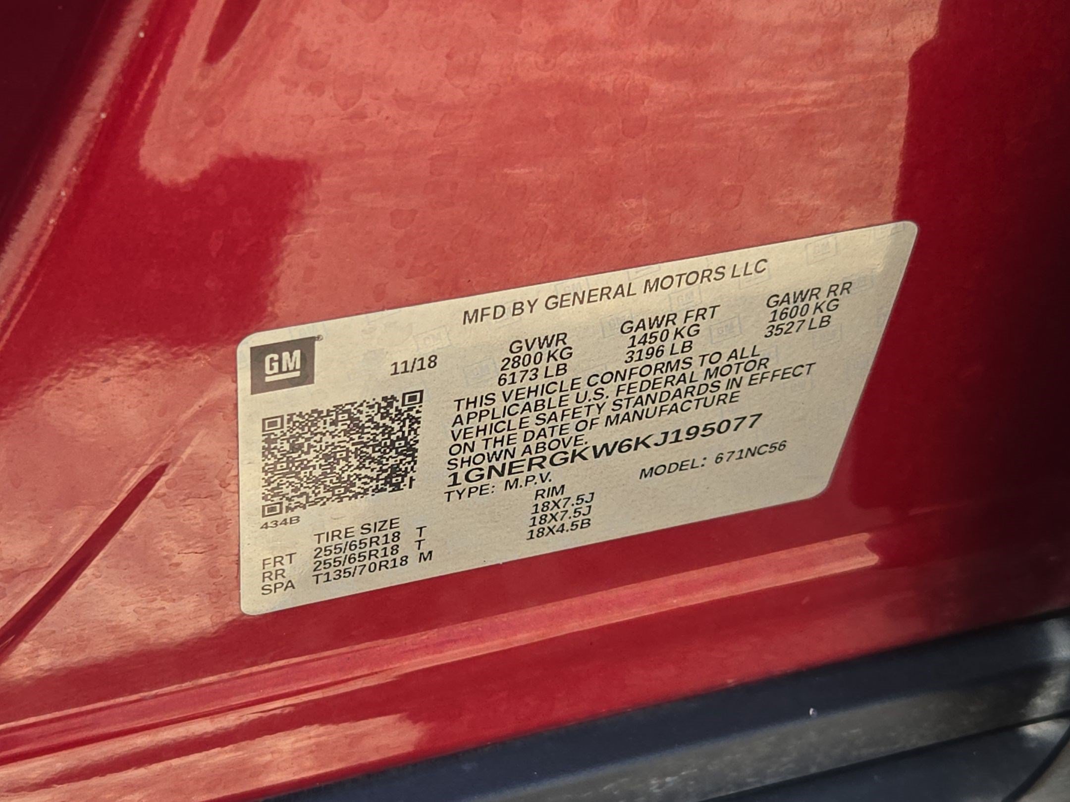 Used 2019 Cajun Red Tintcoat Chevrolet LT image 31