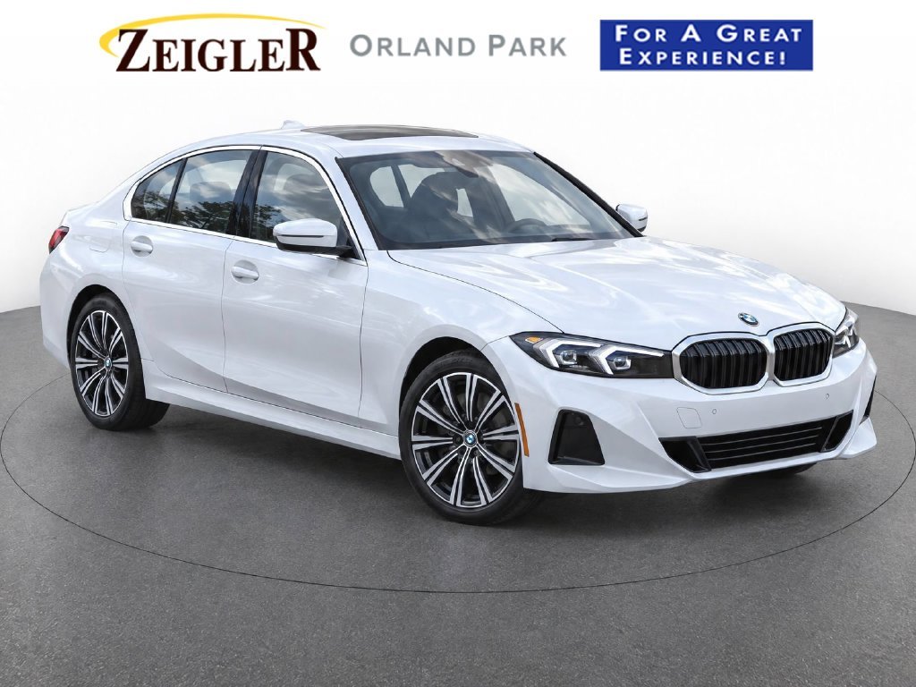 Used 2025 White BMW 330i xDrive image 1