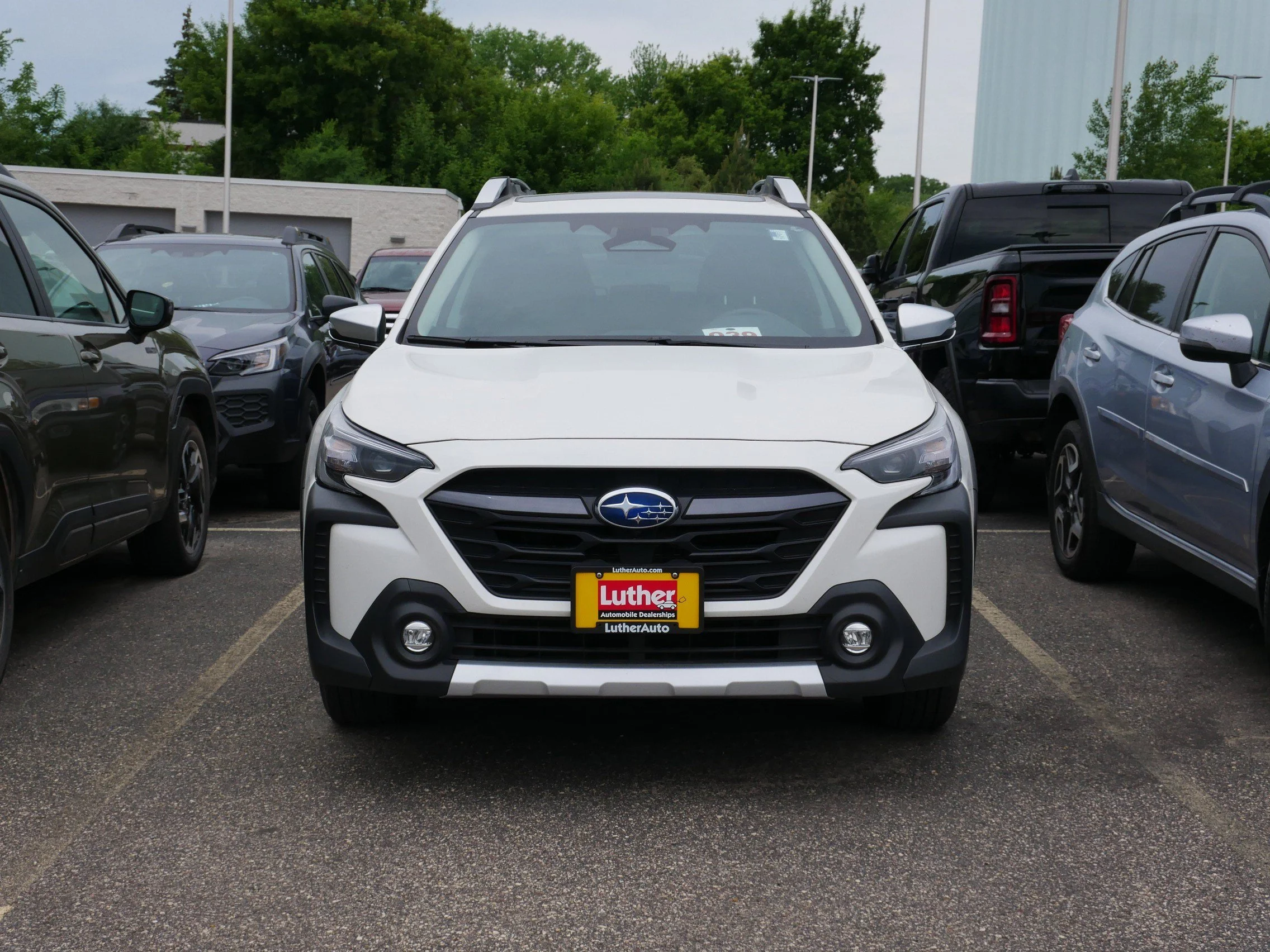 Used 2024 Crystal White Pearl Subaru Touring image 2