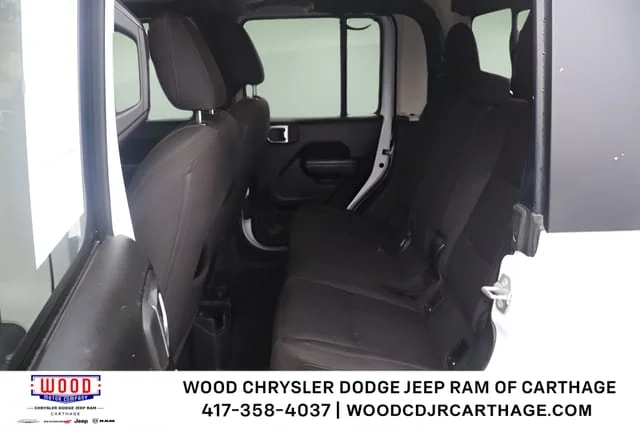 Used 2022 Bright White Clearcoat Jeep Sport image 19