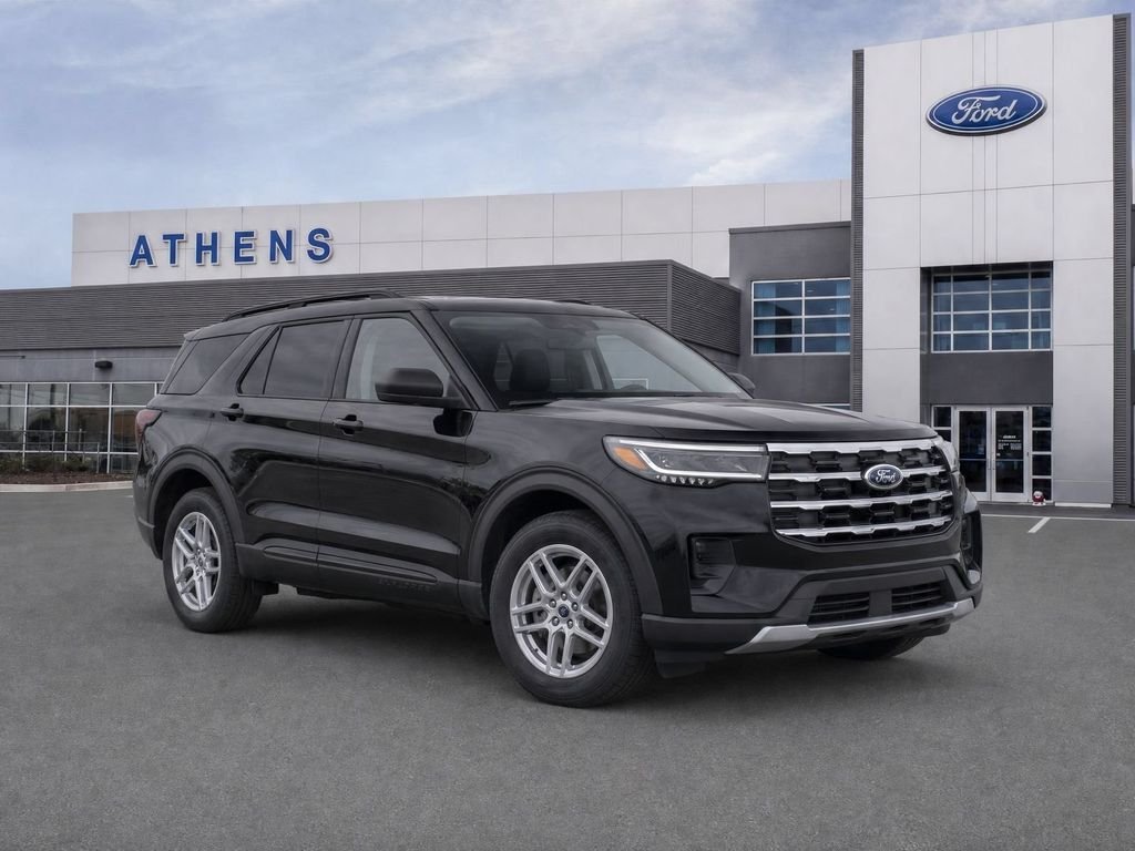 New 2026 Agate Black Metallic Ford Active image 1