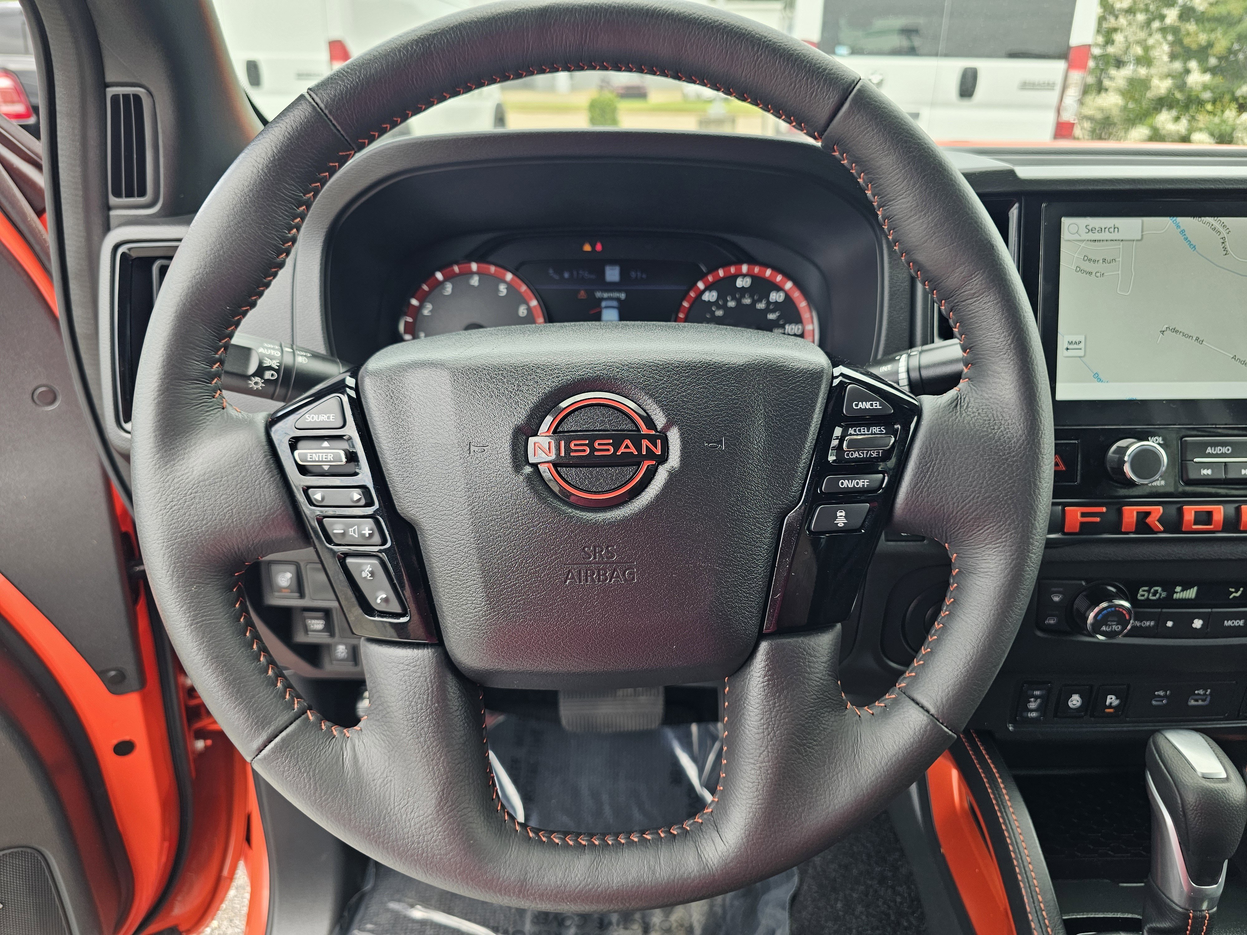 Used 2025 Afterburn Orange Nissan PRO-X image 21