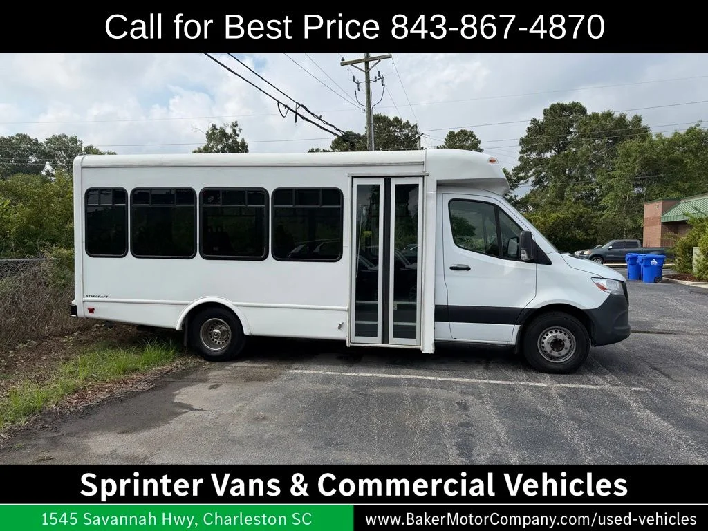 Used 2022 Arctic White Mercedes-Benz 15 Passenger image 2