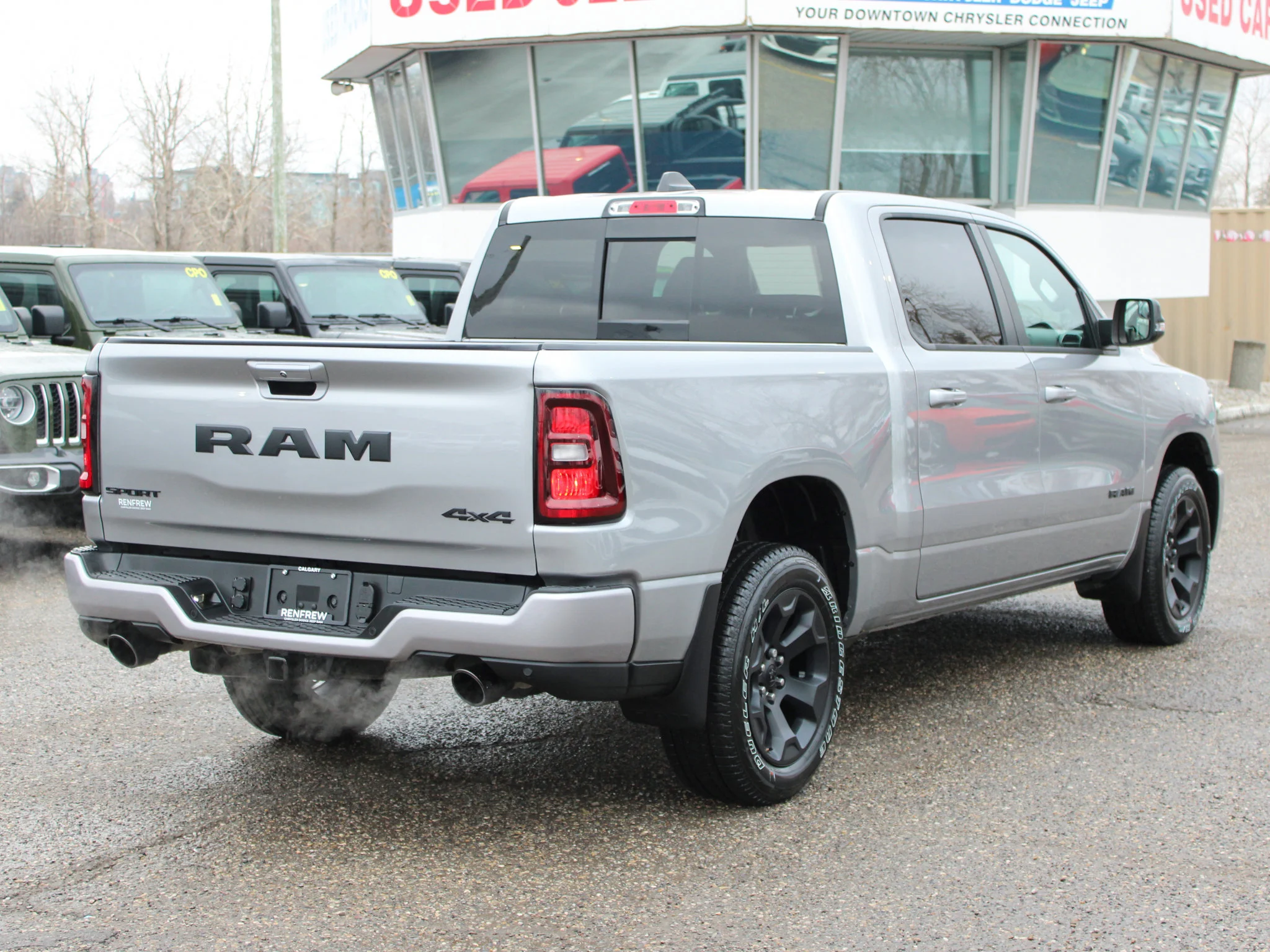 Certified Used 2025 Silver RAM Sport * Twin-Turbo | Alpine | Heated Leather Seats | Navigation | 360 View Camera image 17