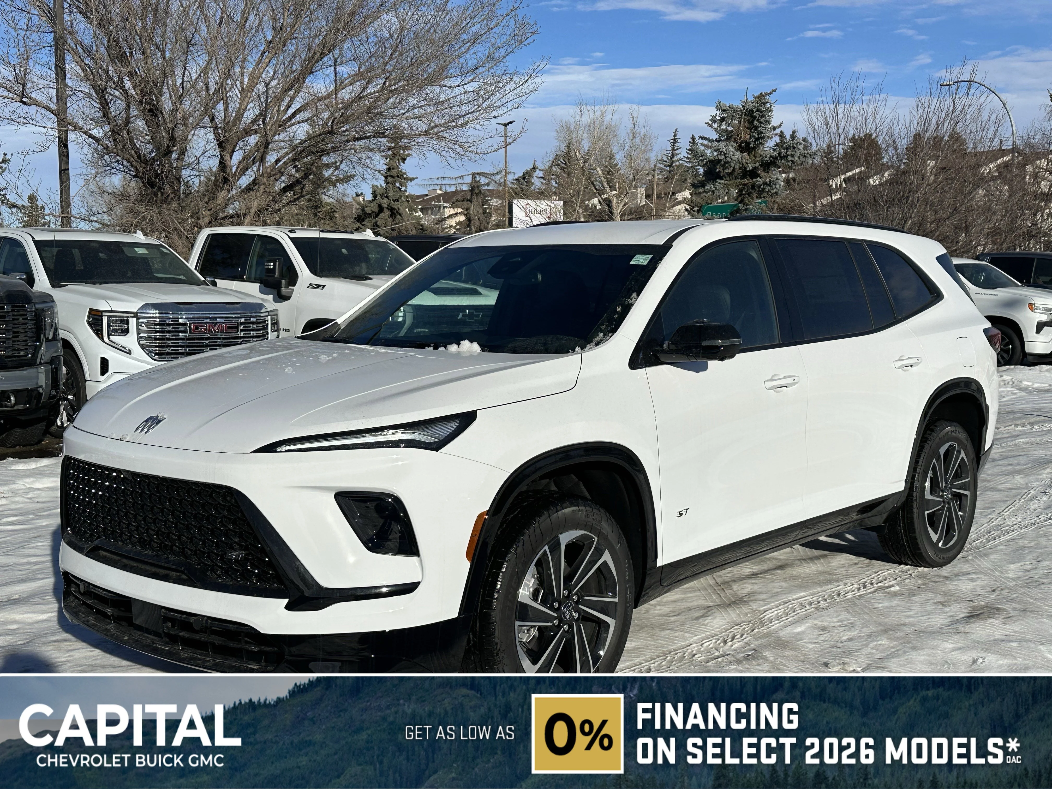 New 2026 Summit White Buick Sport Touring image 1