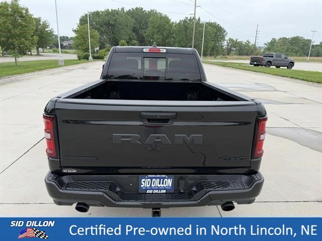 Used 2025 Diamond Black Crystal Pearlcoat Ram Big Horn image 5