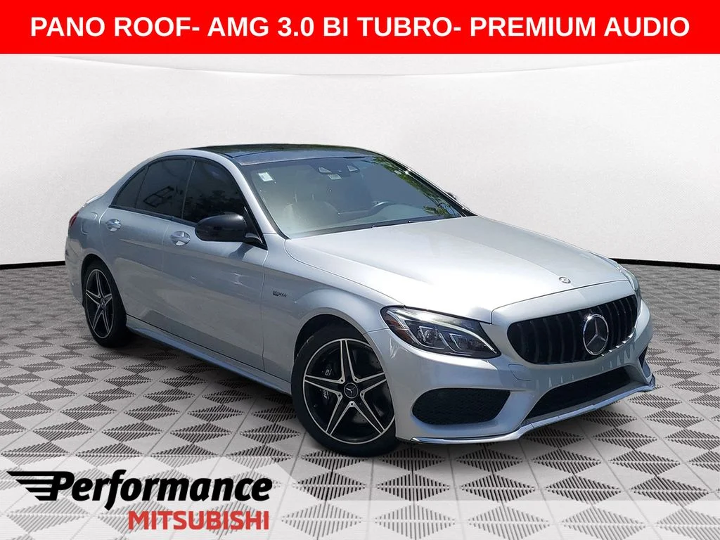 Used 2017 Silver Mercedes-Benz C 43 AMG® image 1