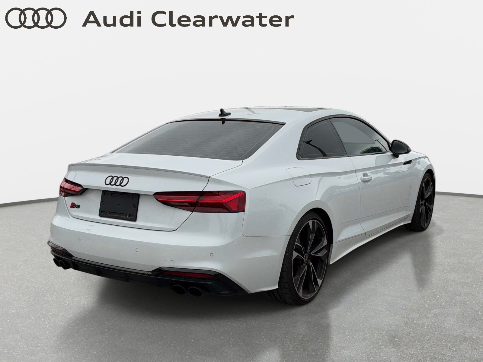 Used 2023 Glacier White Metallic Audi Premium Plus image 3