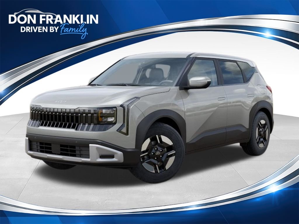 New 2027 Ivory Silver Kia LX image 1