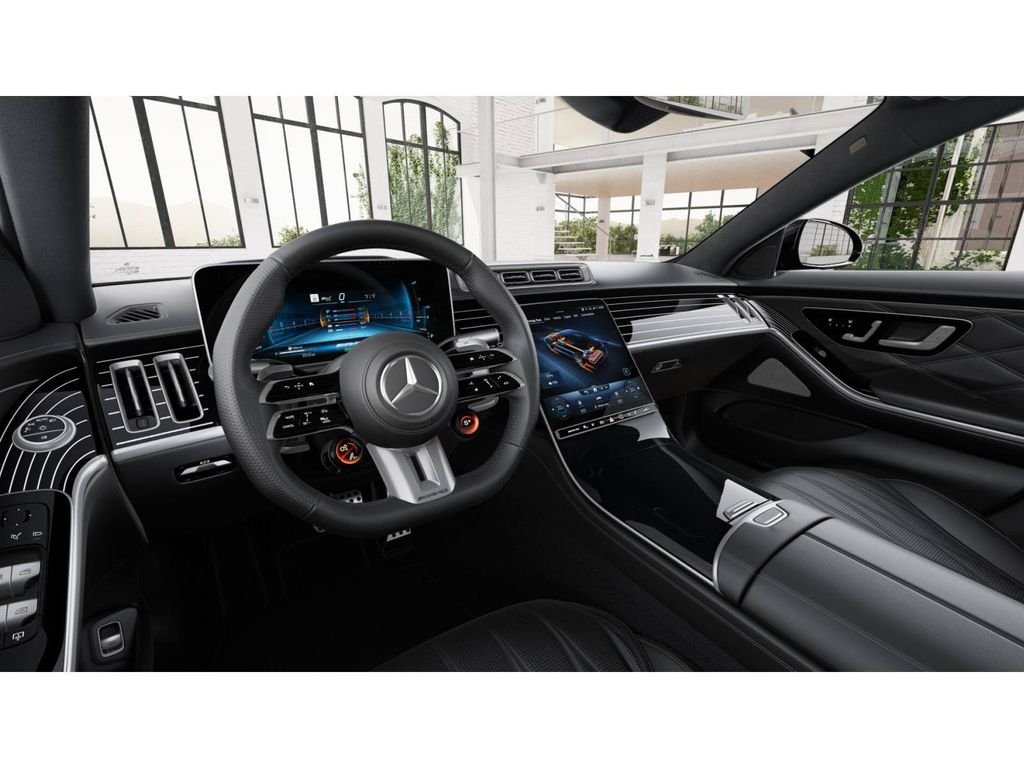 New 2026 Obsidian Black Metallic Mercedes-Benz AMG® S 63 E 4MATIC® Sedan image 3