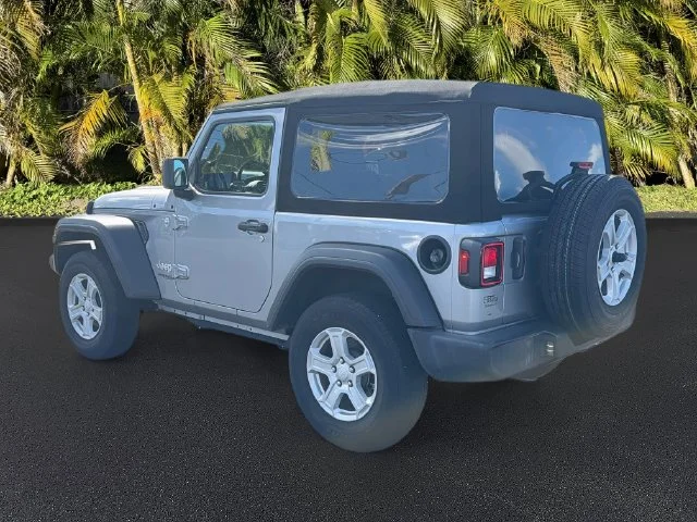 Certified Used 2021 Silver Jeep Sport S image 8