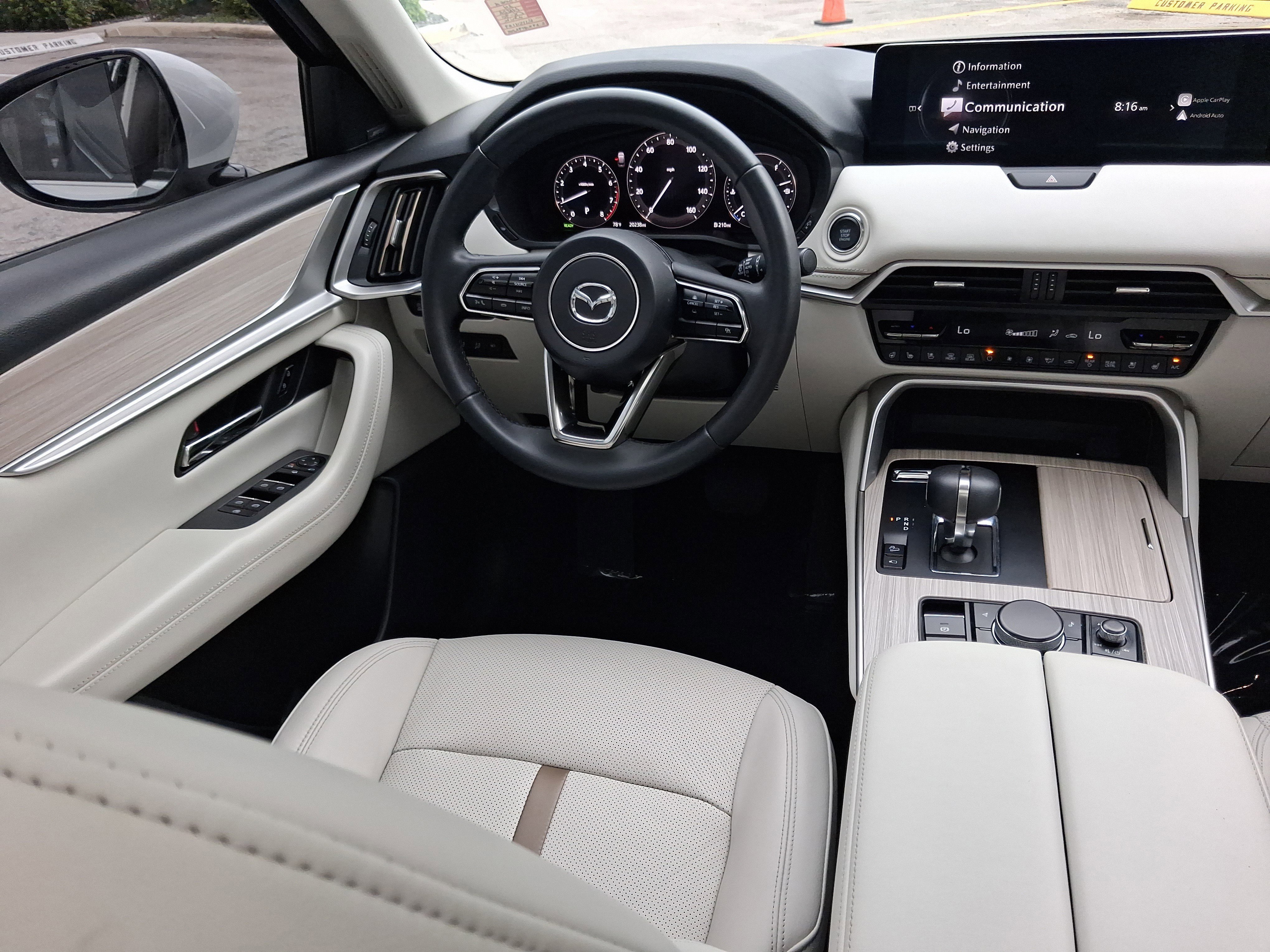 Certified Used 2024 White Mazda 3.3 Turbo Premium Plus image 9