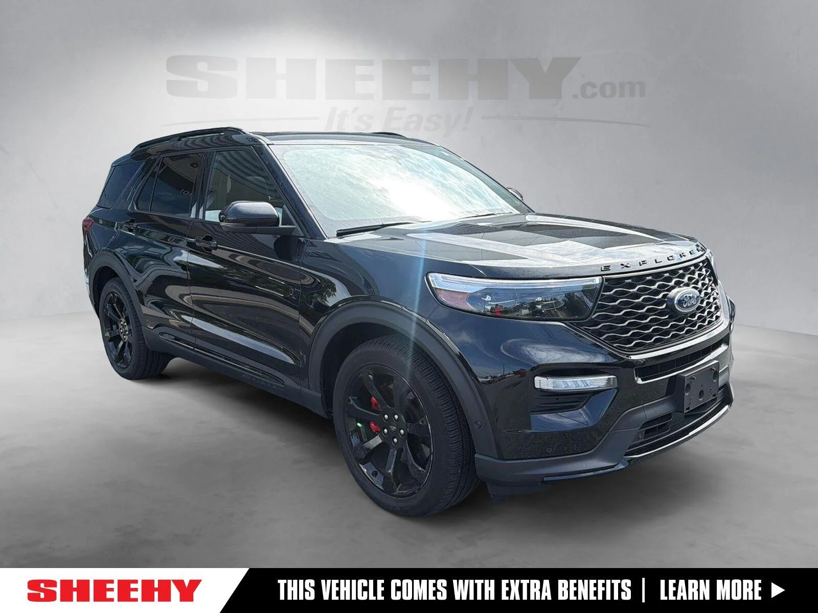 Used 2020 Agate Black Metallic Ford ST image 1