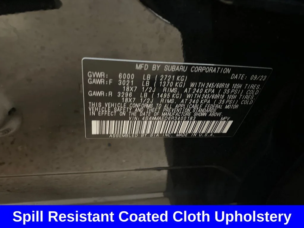 Certified Used 2024 Black Subaru Premium image 26