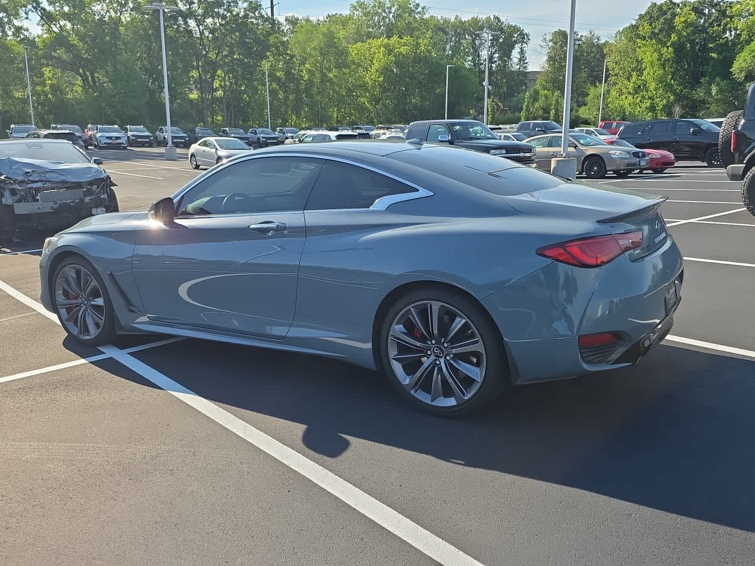 Used 2022 Gray INFINITI RED SPORT 400 AWD image 4