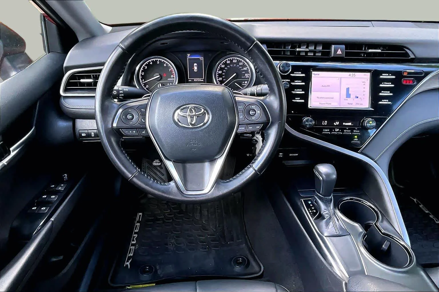 Certified Used 2019 Supersonic Red Toyota SE image 11