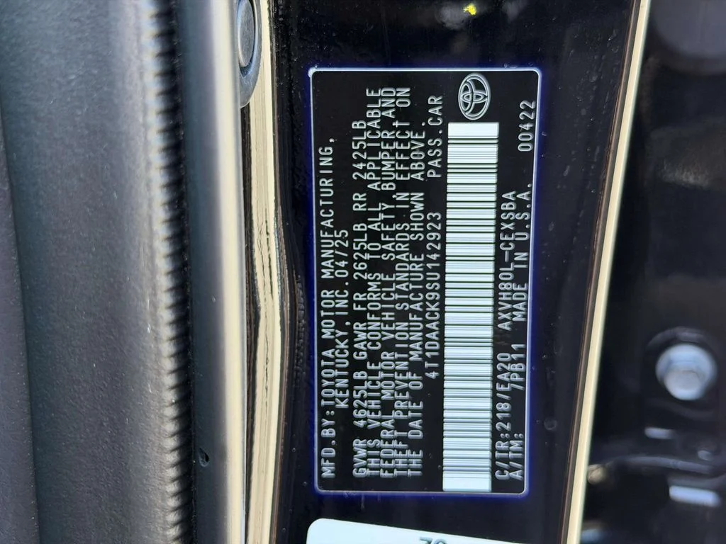 Used 2025 Black Toyota SE image 30