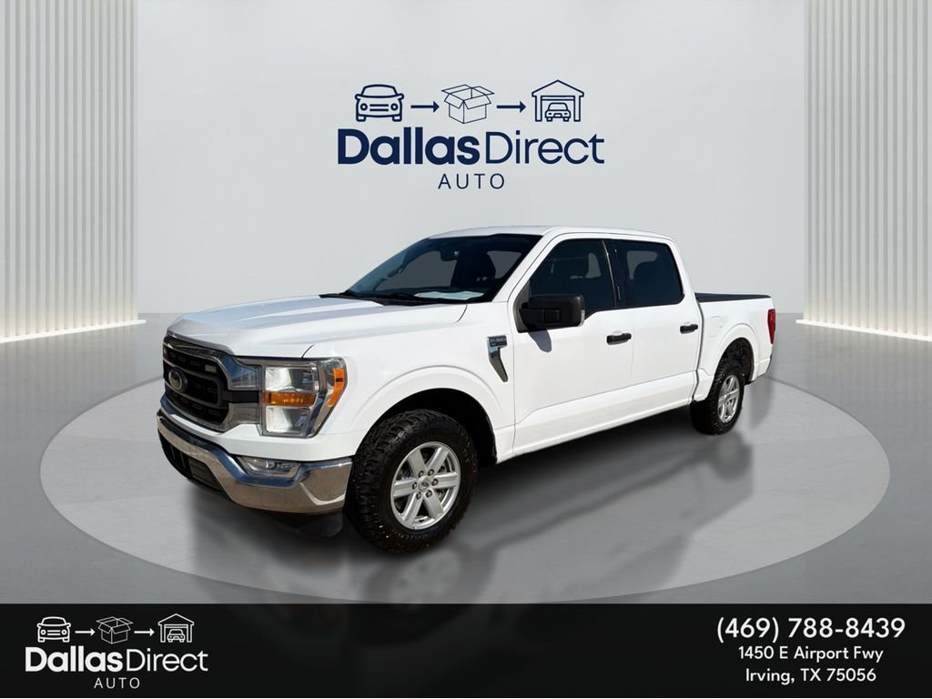 Used 2021 Oxford White Ford XLT image 1