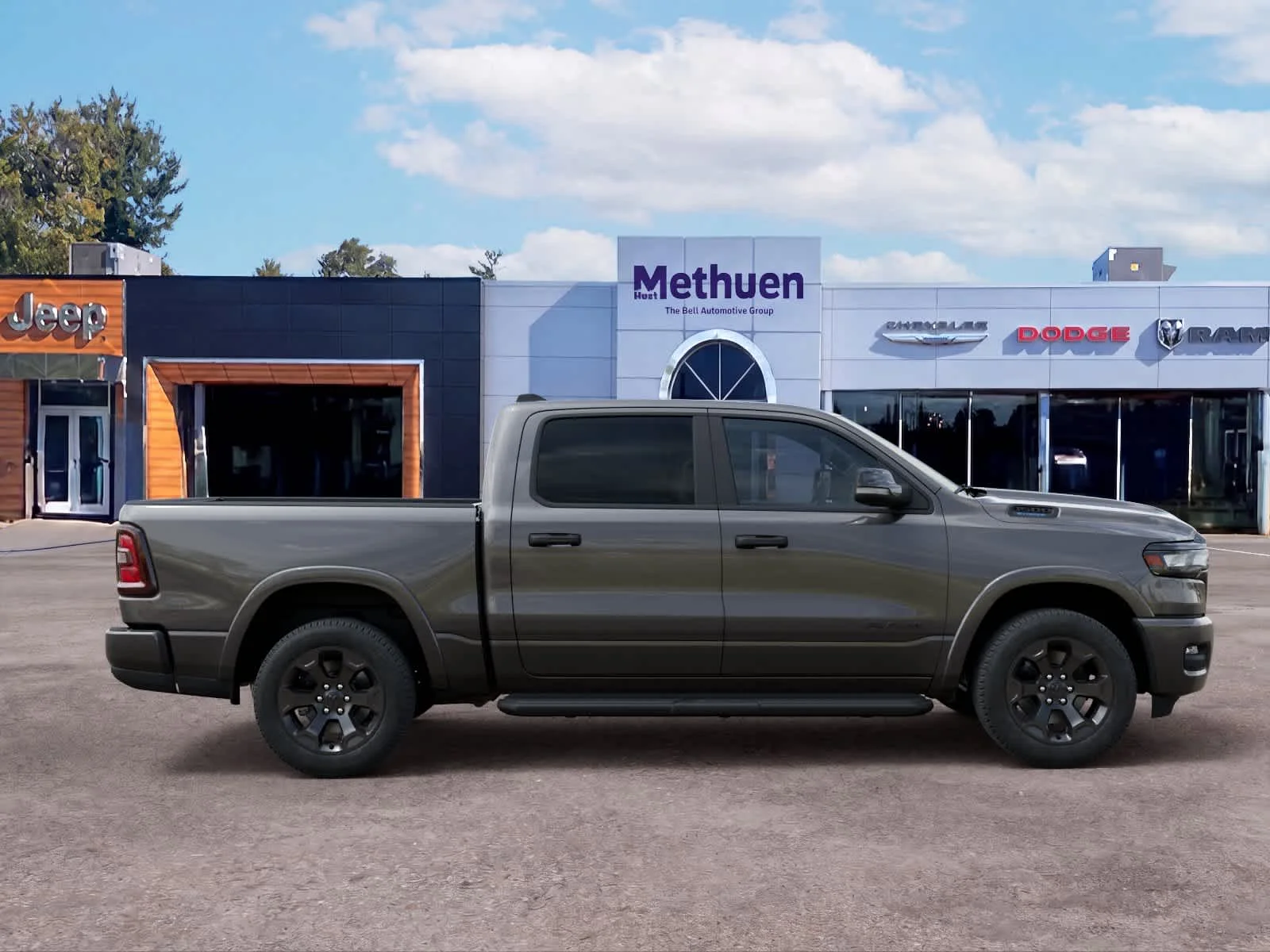 New 2026 Granite Crystal Metallic Clear-Coat Exterior Paint RAM Big Horn image 21