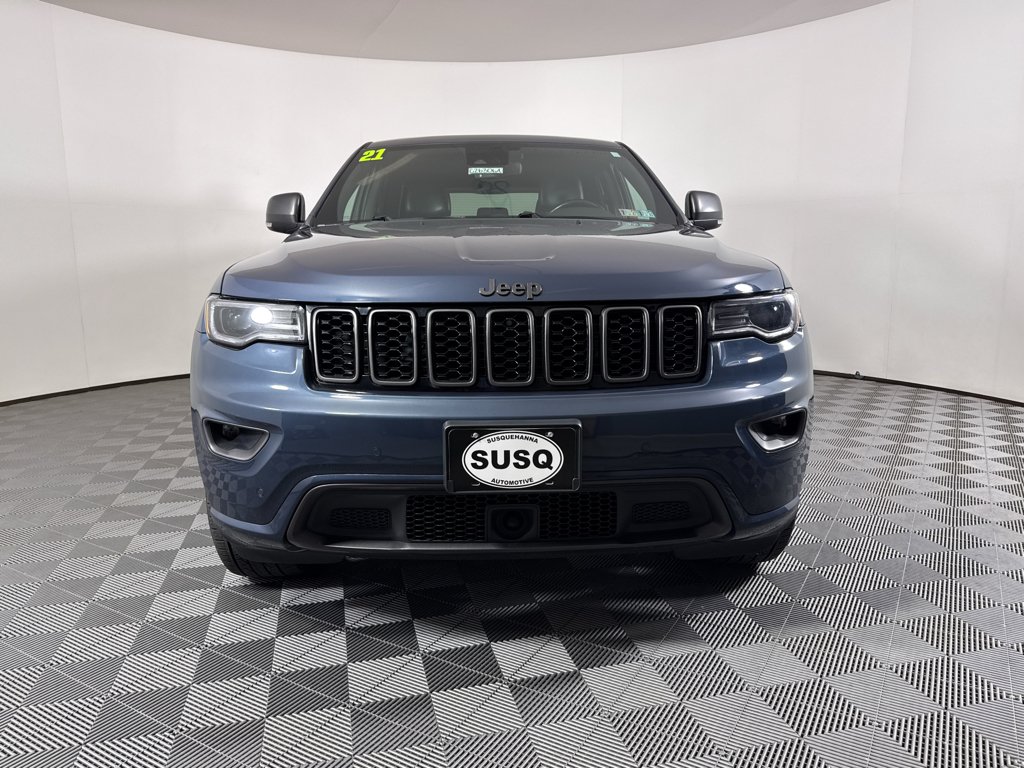 Used 2021 Slate Blue Pearlcoat Jeep 80th Anniversary image 2