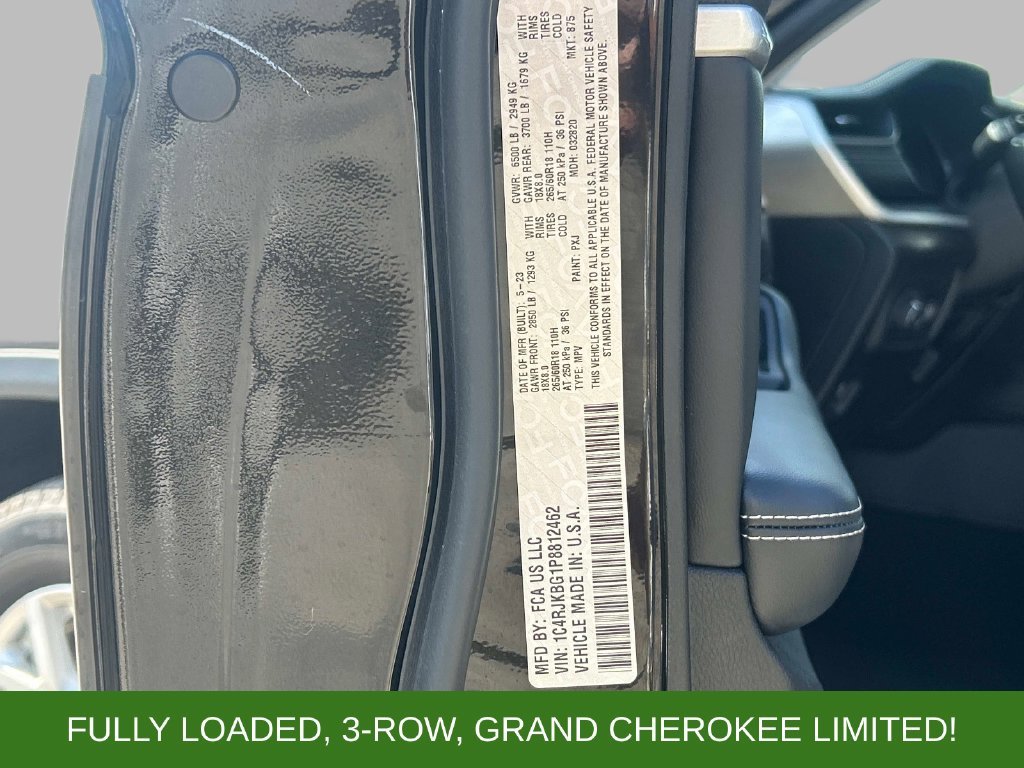 Used 2023 Black Jeep Limited image 10