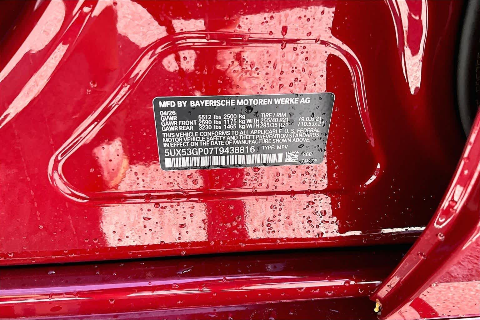 New 2026 Vegas Red Metallic BMW 30 xDrive image 21