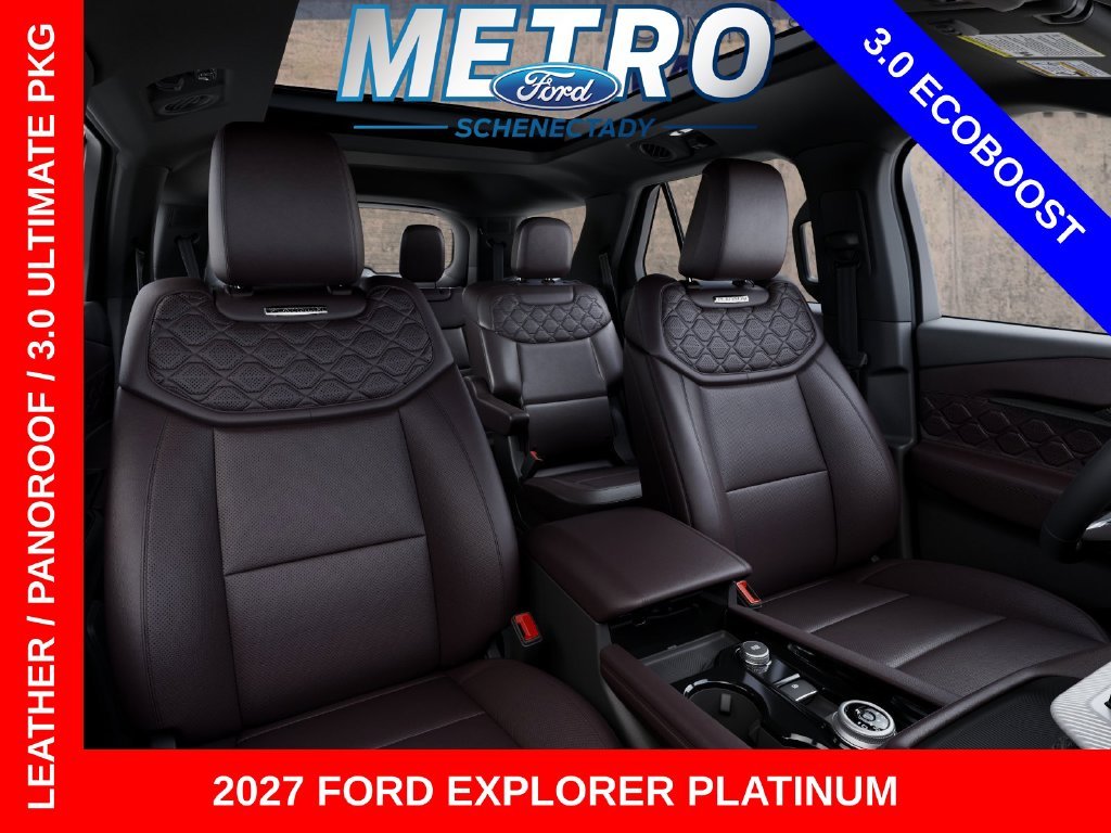 New 2027 Agate Black Metallic Ford Platinum image 10