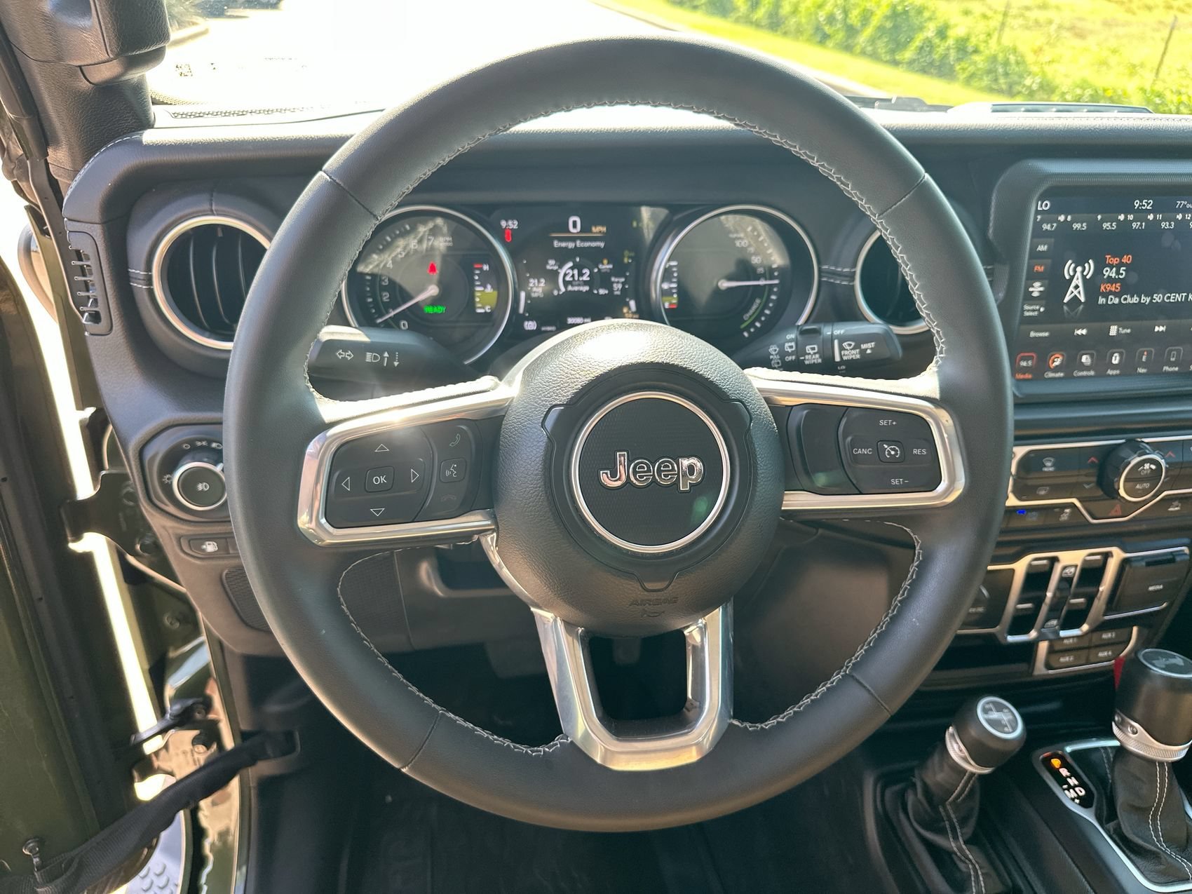 Used 2023 Sarge Green Clearcoat Jeep Sahara image 14