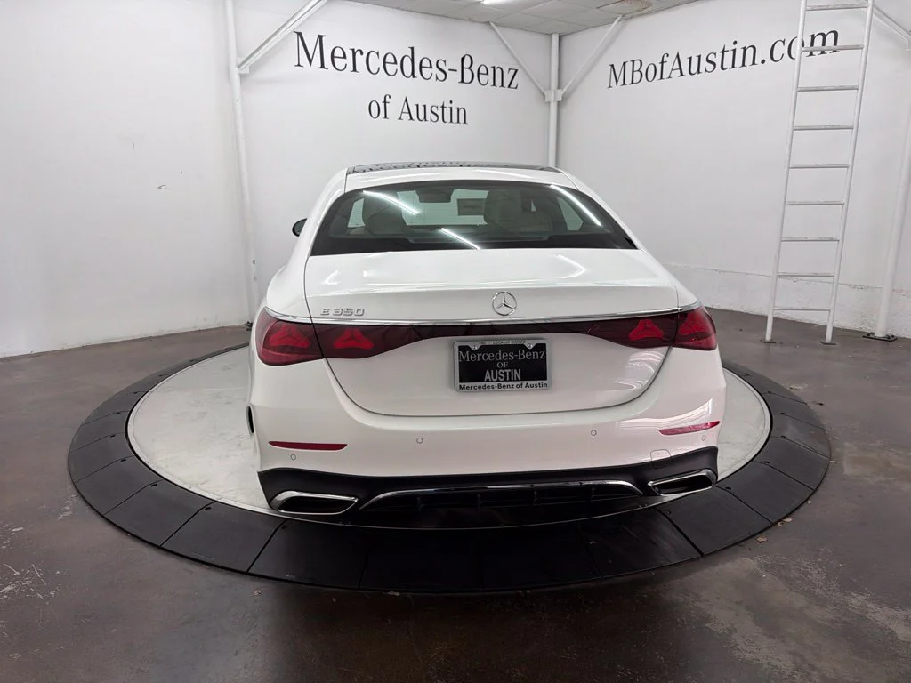 New 2027 White Mercedes-Benz E 350 image 6