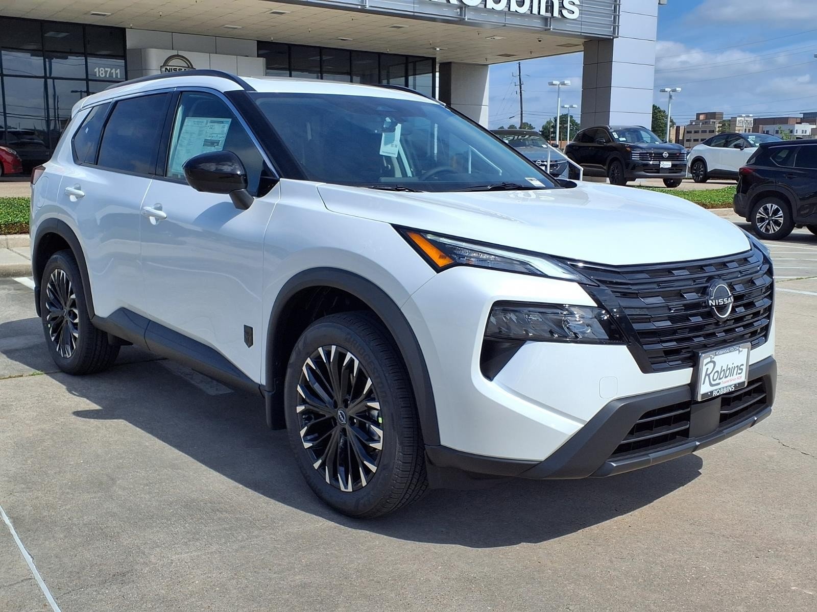 2026 Nissan Rogue Dark Armor™ White at Robbins Nissan