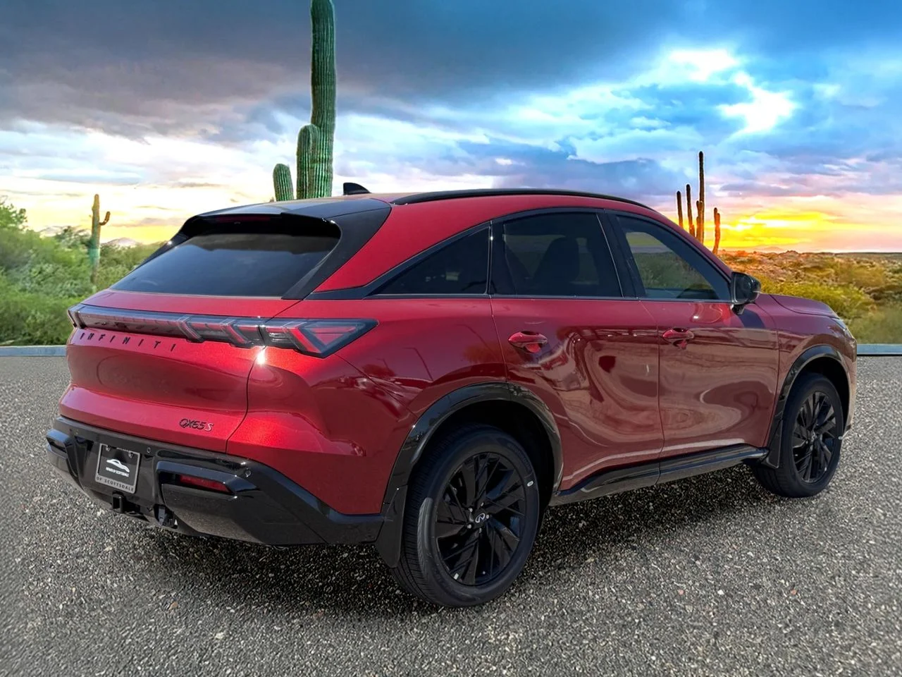 New 2027 SUNFIRE RED INFINITI Sport AWD image 4