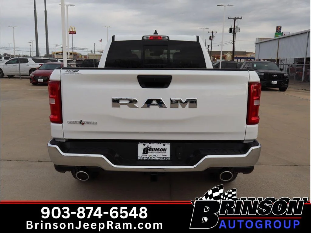 New 2026 Bright White Clearcoat Ram Lone Star image 4