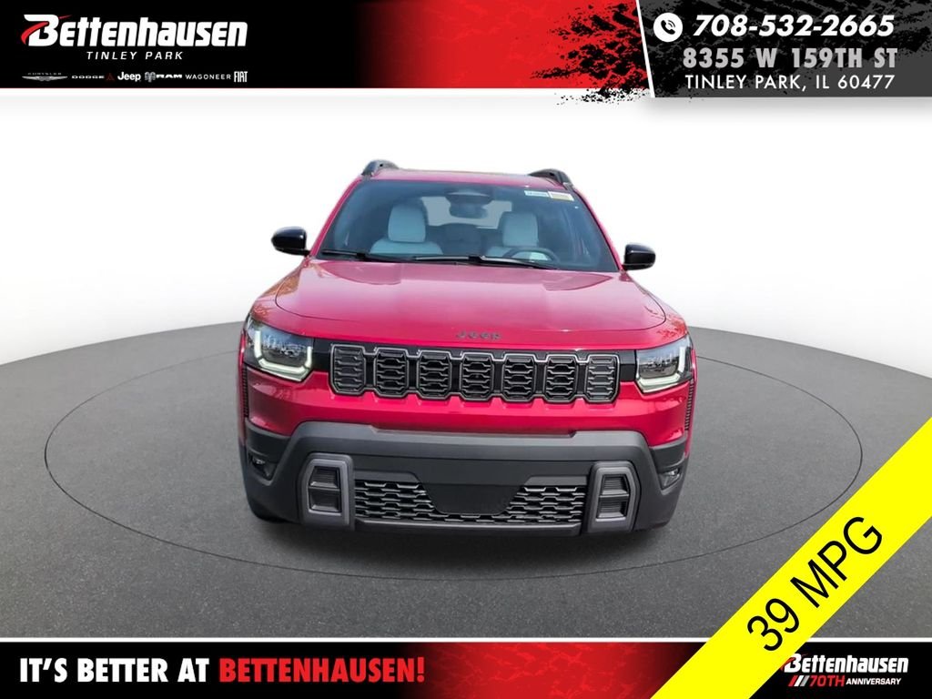 New 2026 Red Hot Pearl-Coat Exterior Paint Jeep Limited image 12