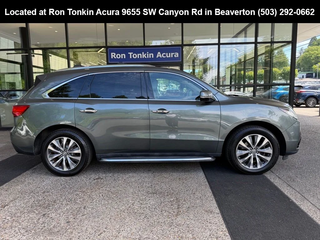 Used 2016 Forest Mist Metallic Acura SH-AWD with Technology Package image 8