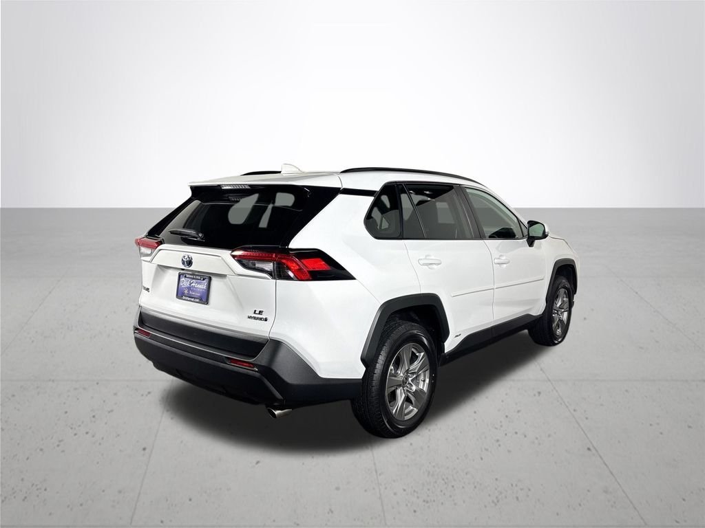 Used 2024 White Toyota LE image 6