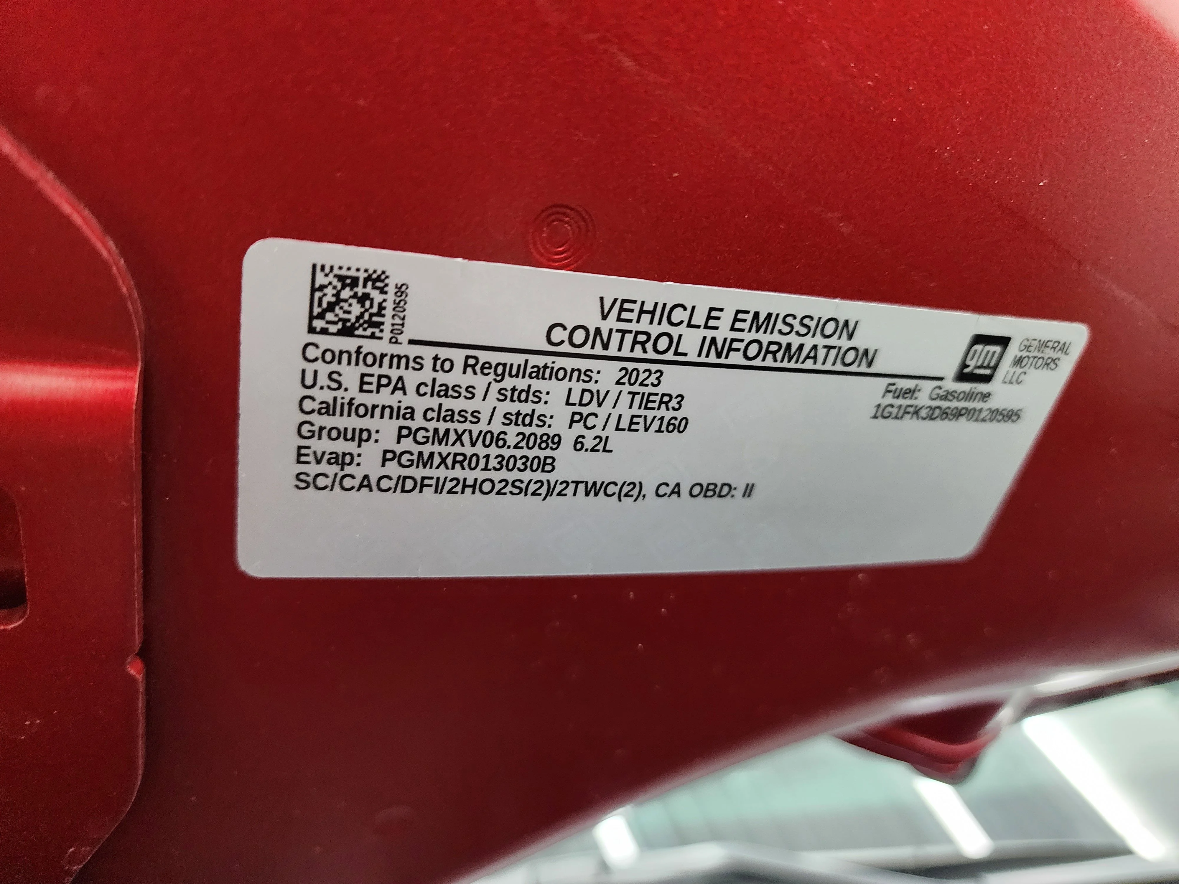 Used 2023 Radiant Red Tintcoat Chevrolet ZL1 image 21
