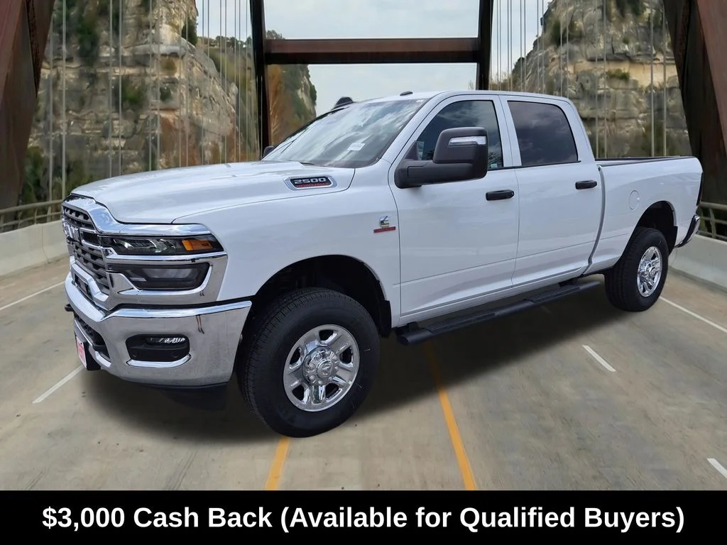 New 2026 Bright White Clear-Coat Exterior Paint RAM Tradesman image 3