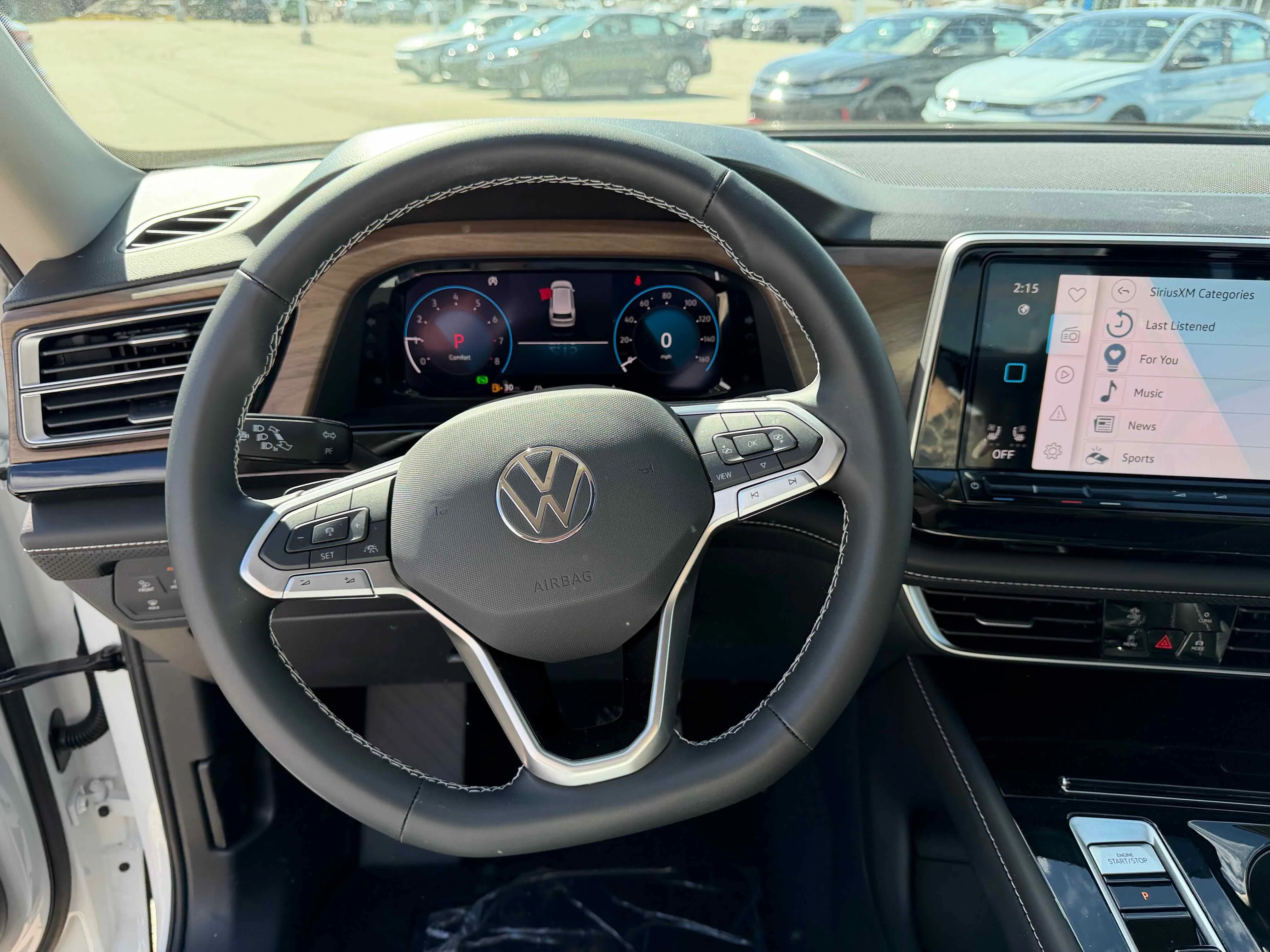 New 2026 Opal White Volkswagen 2.0T SE w/Technology image 16