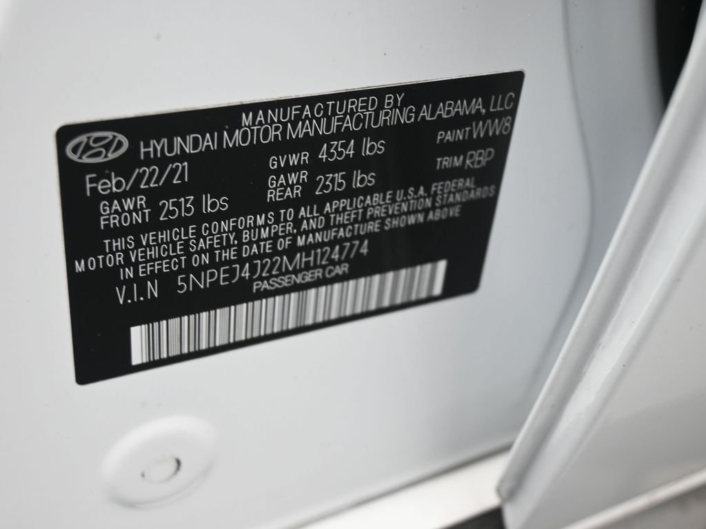 Used 2021 Gray Hyundai SEL Plus image 20