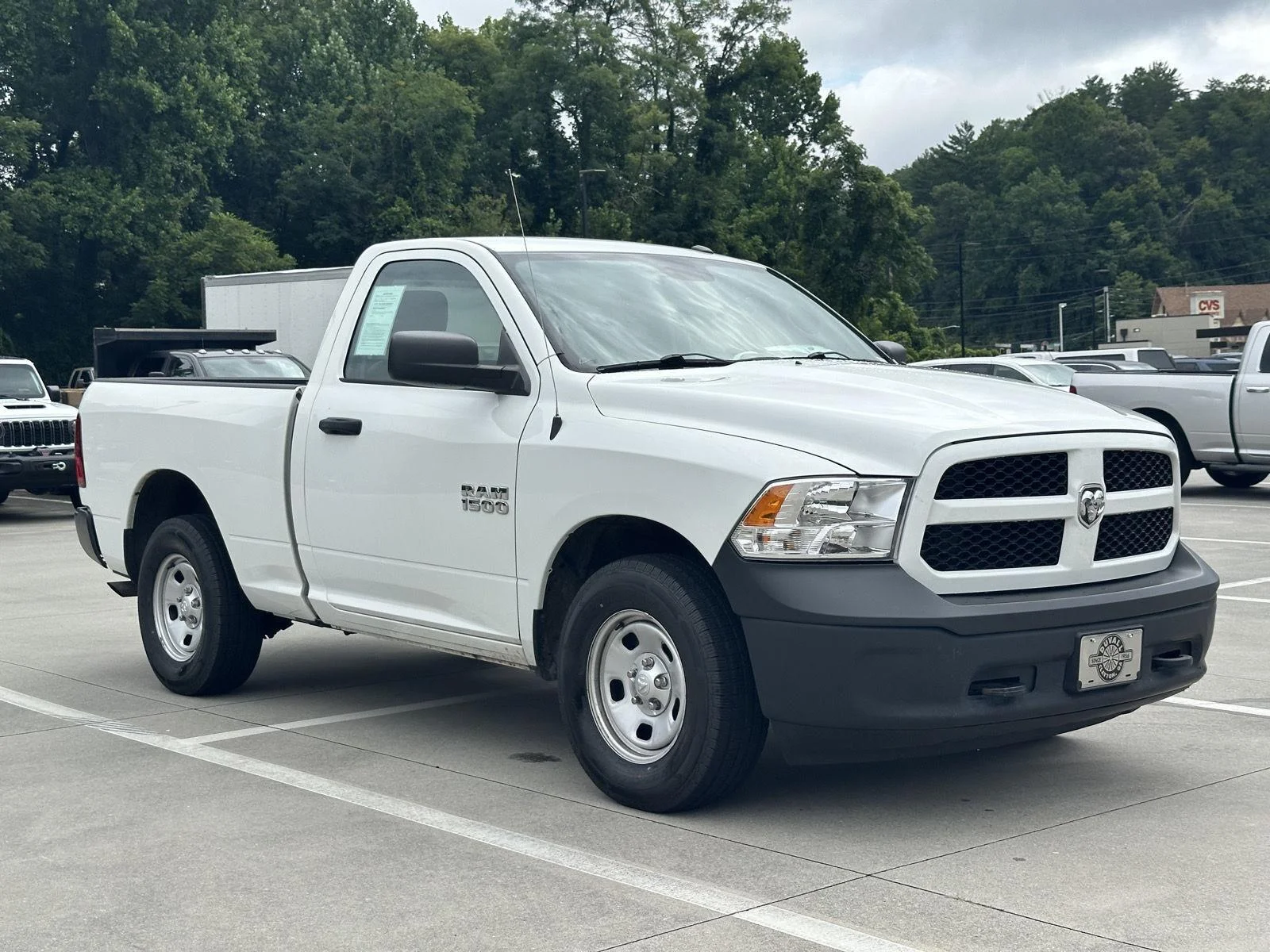 Used 2017 Bright White Clearcoat Ram Tradesman image 1