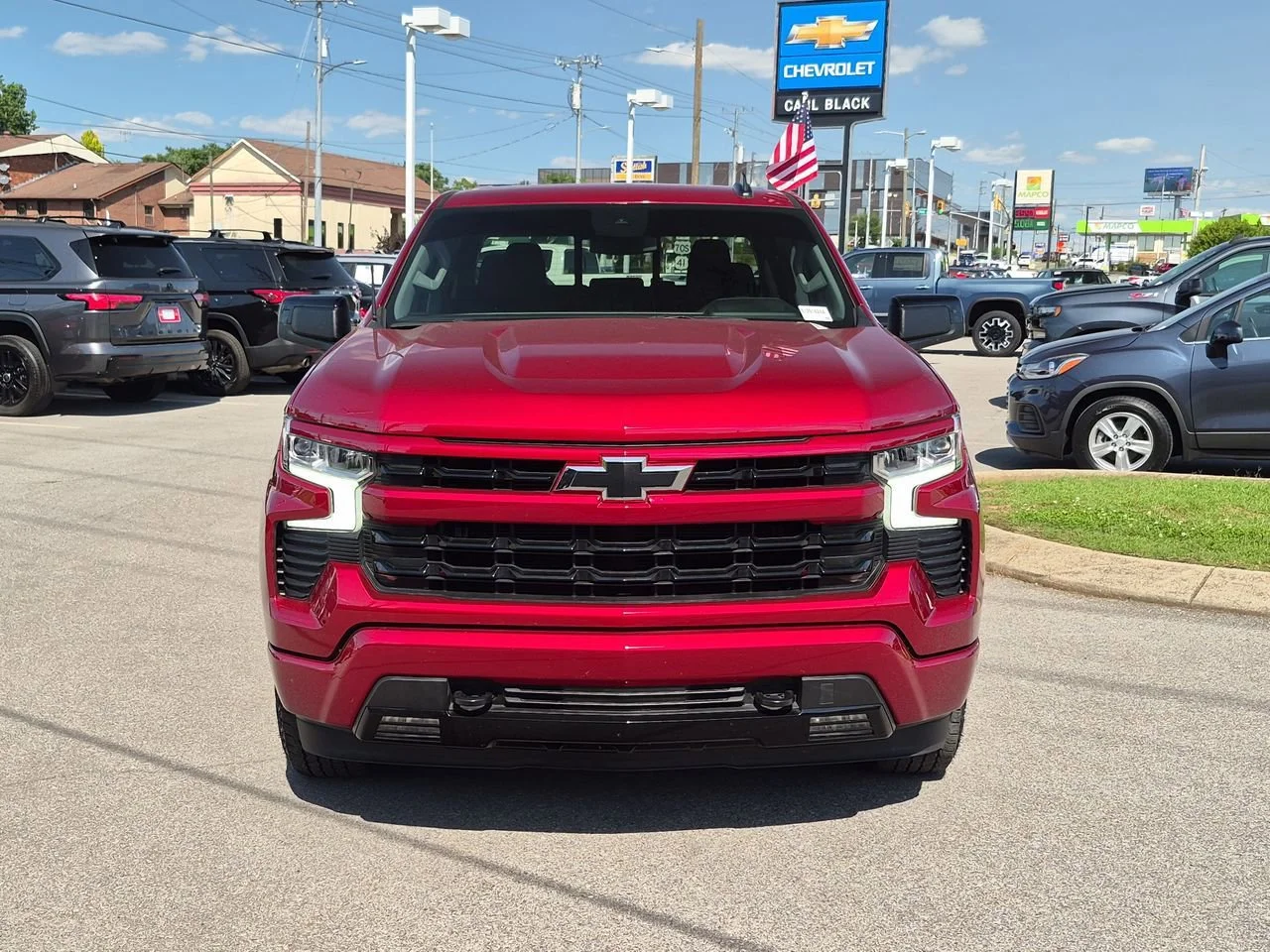 Used 2025 Radiant Red Tintcoat Chevrolet RST image 3