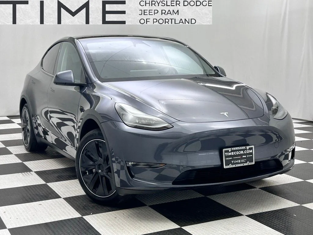 Used 2023 Gray Tesla Long Range image 1
