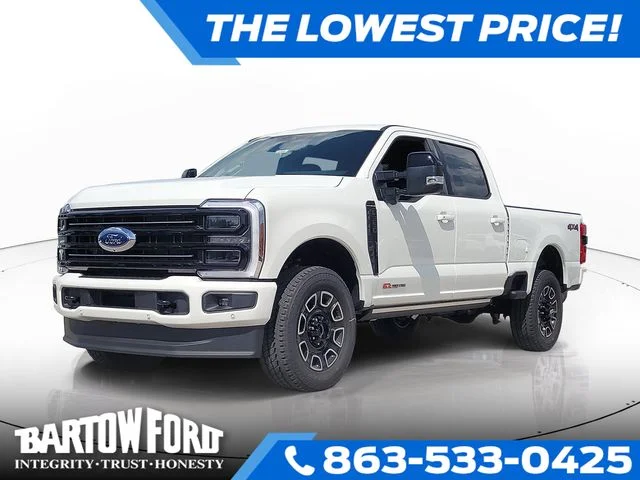 New 2026 White Metallic Ford Platinum image 1