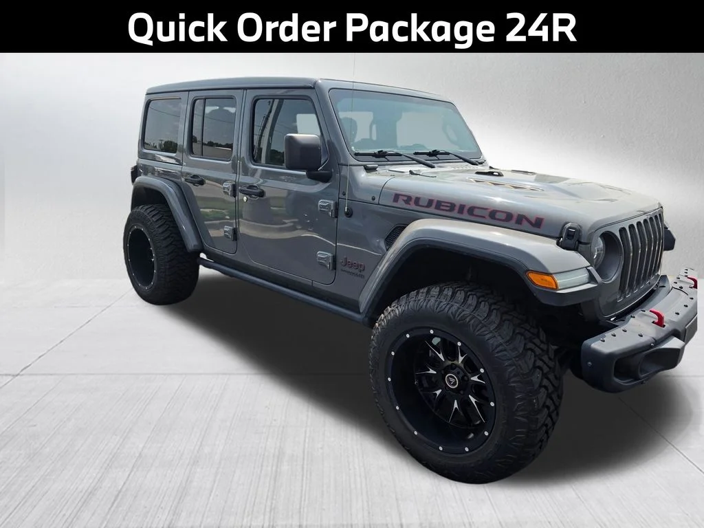 Used 2020 Gray Jeep Unlimited Rubicon image 4