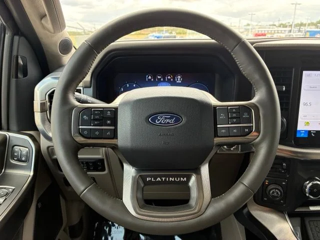 Used 2025 White Metallic Ford Platinum image 14