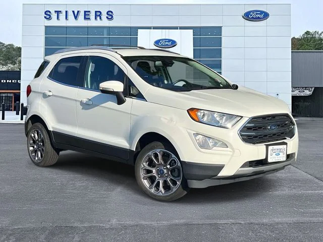 Used 2021 White Ford Titanium image 1