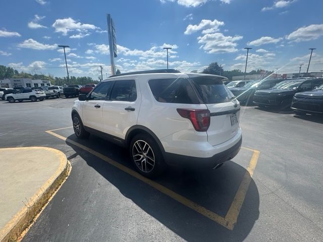 Used 2016 White Platinum Clearcoat Metallic Ford Sport image 5